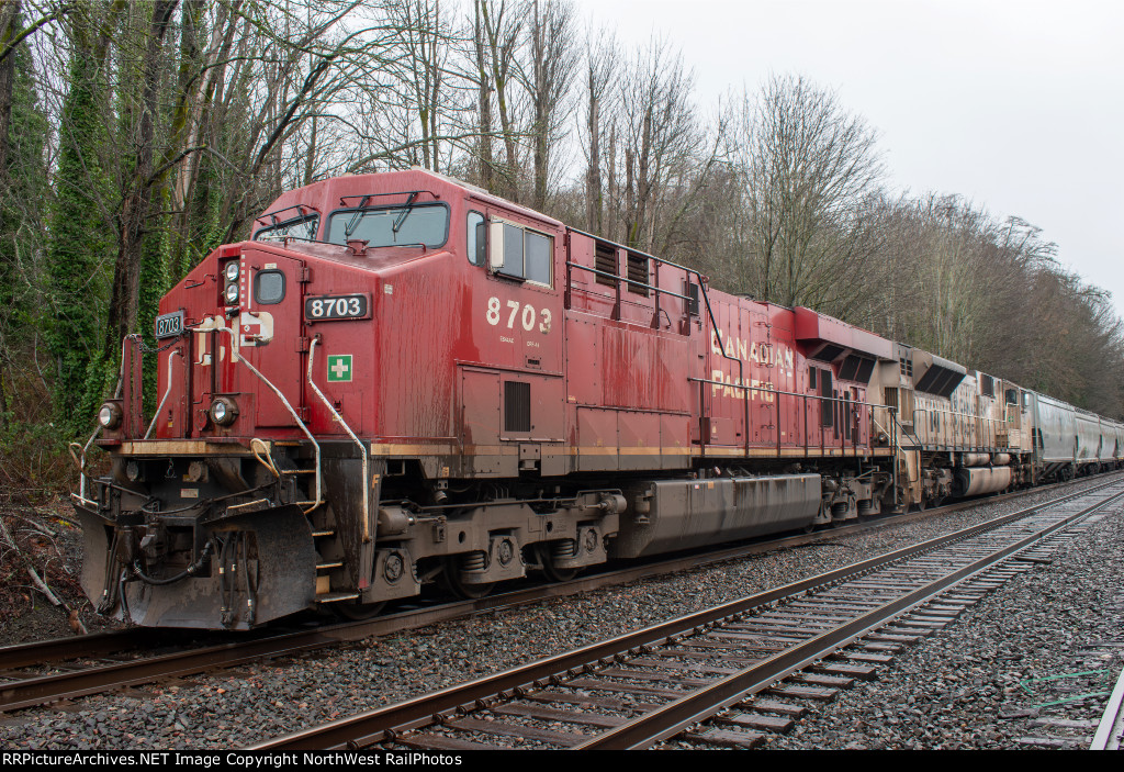 CP 8703 Tied down